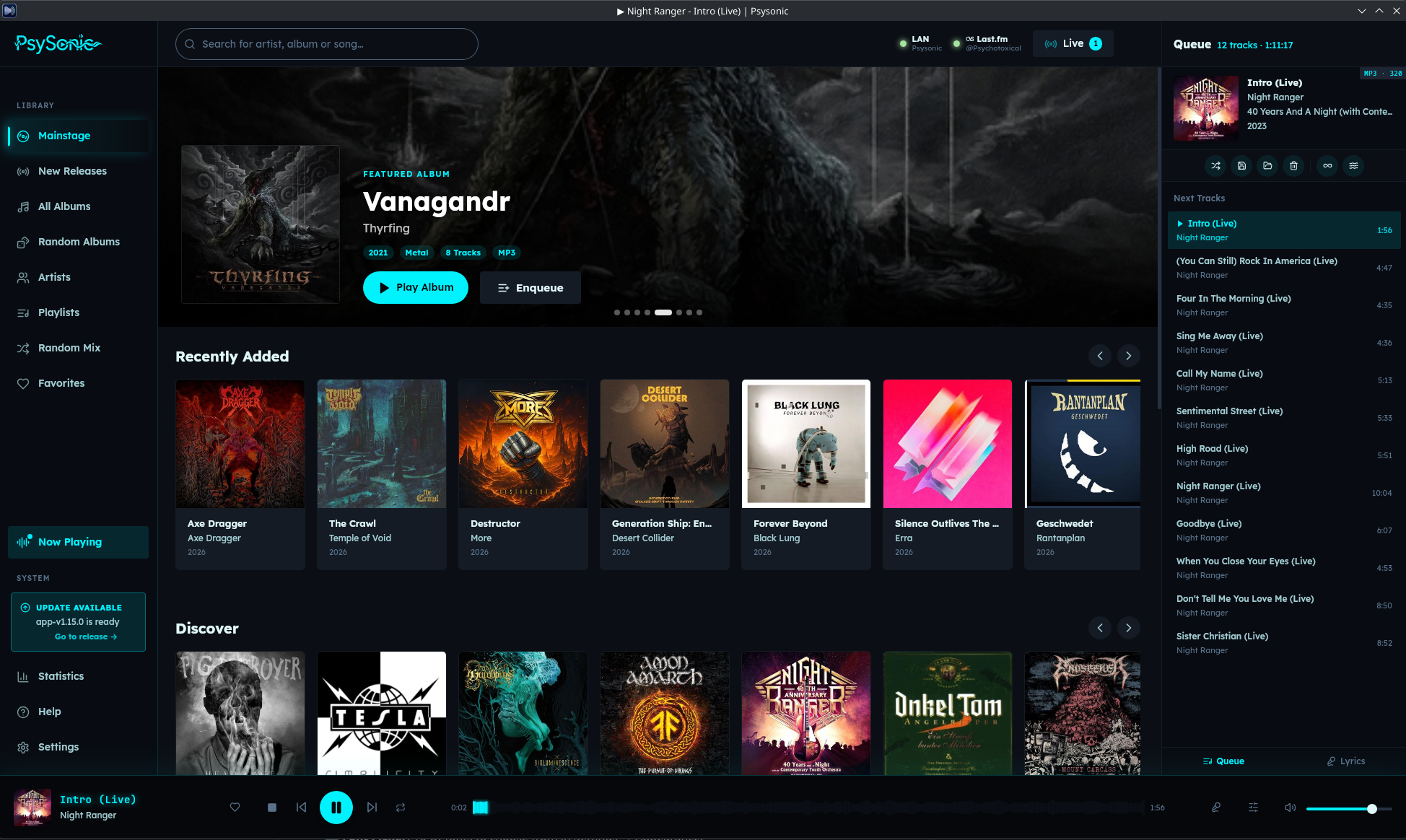 Psysonic Screenshot